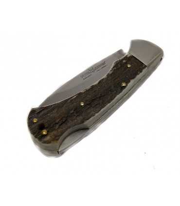 FOX KNIFE WITH DEER HANDLE BLADE CM 7