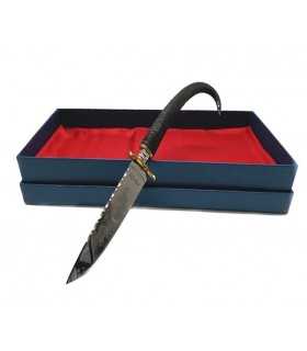 Coltello Fox 652 con manico corno di camoscio originale