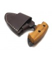 Coltello Fox da scuoio 1506 con manico in ulivo