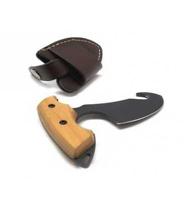 Coltello Fox da scuoio 1507 con manico in ulivo