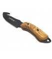 FOX KNIFE MADE FOR SKINNING WITH OLIVE TREE HANDLE BLADE CM 10