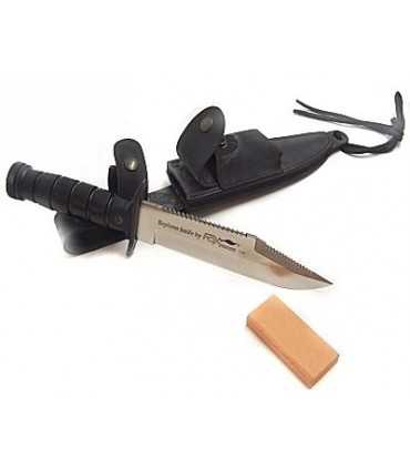 Fox Military Explorer knife with survival kit