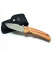 Coltello Fox Forest manico in legno di rosa