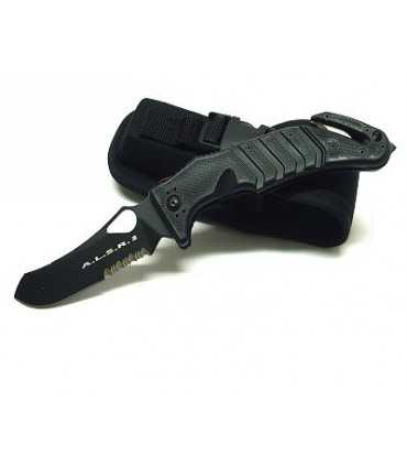 FOX ALSR2 KNIFE WITH BLACK HANDLE