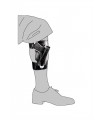 CB1 - Leather ankle holster