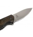 Fox Ziggy knife wooden handle of Ziricote FX308ZW by Anso