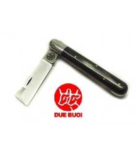 Coltello innesto Due Buoi in corno di vacca 10,5 cm chiuso