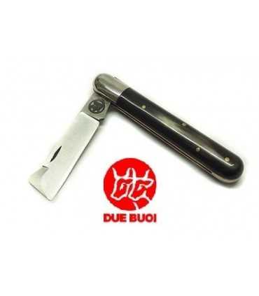 DUE BUOI GRAFTING KNIFE WITH COW'S HORN HANDLE CLOSED CM 10.5
