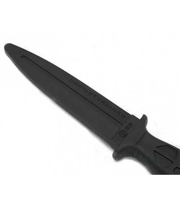K25 Karambit training knife in black abs