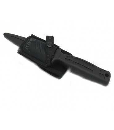 K25 Karambit training knife in black abs