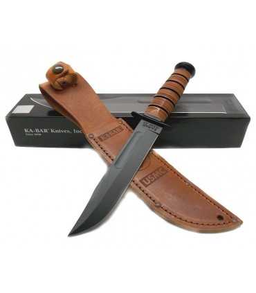 Coltello KaBar USMC lama nera 1217