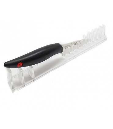 Coltello Kasumi spelucchino con lama in ceramica da cucina