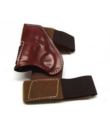 CA1 - Upside down leather ankle holster