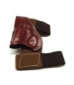 CA1 - Upside down leather ankle holster