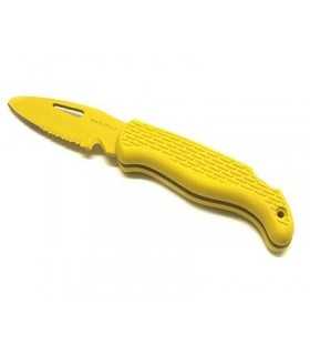 Coltello Mac da barca giallo con trattamento idroglider A87BPT3