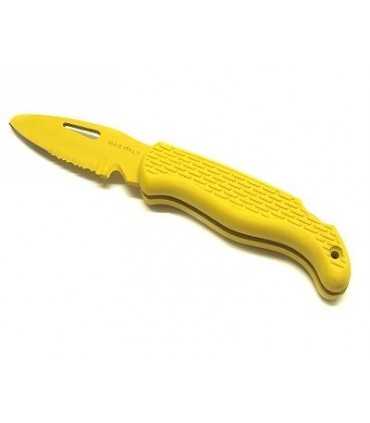 Coltello Mac da barca giallo con trattamento idroglider A87BPT3
