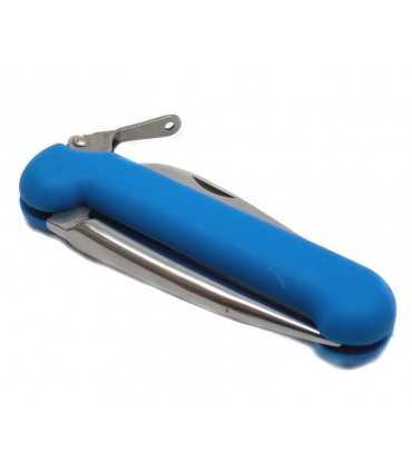 Coltello Mac da barca manico in gomma modello Sailor