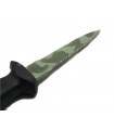 Coltello Mac da sub camo green lama 11 cm
