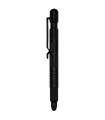 Touch Pen, "Tactical-Profi", black, 16 cm with glass braker and handcuff key