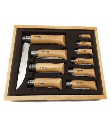 Opinel Stainless September 10 pieces showcase
