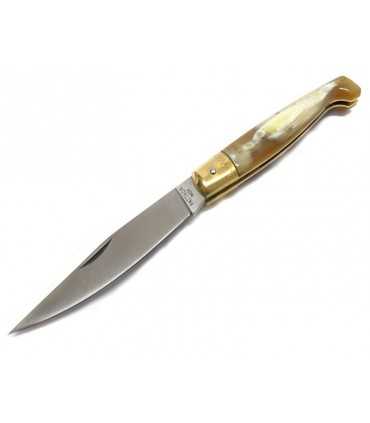 PATTADA KNIFE WITH HORN HANDLE BLADE CM 16