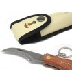 Coltello per funghi con fodero
