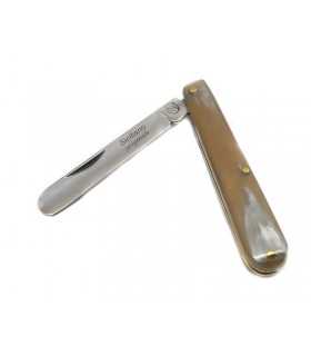 RASOLINO KNIFE - SICILIAN CIGAR CUTTER WITH HORN HANDLE CM 17