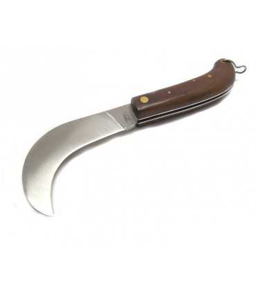 PRUNING KNIFE WITH ROSEWOOD HANDLE BLADE CM 5