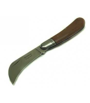 PRUNING KNIFE WITH WOODEN HANDLE