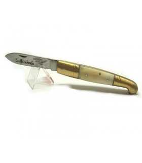 Knife Sicily Arab clear bone-handled knife 8 cm