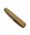 SICILIAN KNIFE WITH OLIVE TREE HANDLE BLADE CM 15