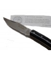 Coltello siciliano liccasapone manico corno