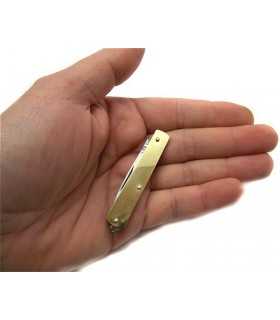 SICILIAN KNIFE WITH BRASS HANDLE CM 11