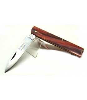 SICILIAN KNIFE WITH BROWN PLASTIC HANDLE 17 CM