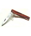 SICILIAN KNIFE WITH BROWN PLASTIC HANDLE 17 CM