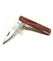 SICILIAN KNIFE WITH BROWN PLASTIC HANDLE CM 19