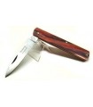 SICILIAN KNIFE WITH BROWN PLASTIC HANDLE 21 CM
