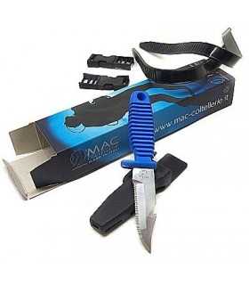 MAC KNIFE SUB SHARK 9 BLUE HANDLE