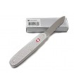 Coltello Victorinox con guancette in Alox argento