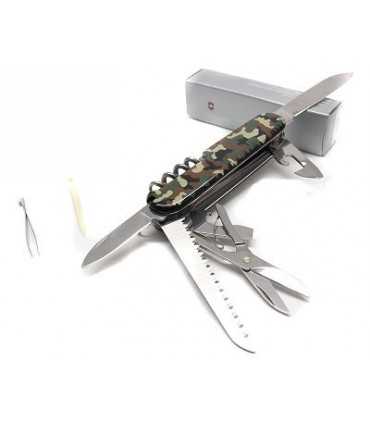 Coltello Victorinox multiuso Huntsman guancette mimetiche