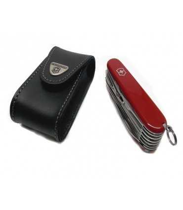 Coltello Victorinox SwissChamp 33 funzioni con fodero in cuoio