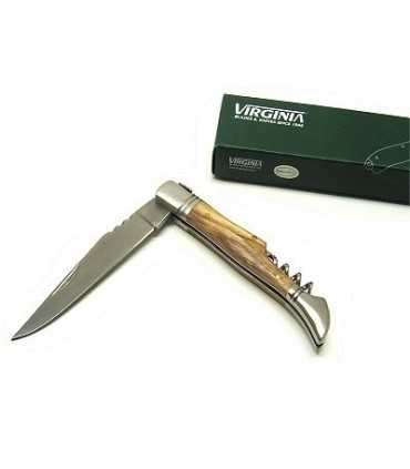 Virginia knife with rosewood corkscrew
