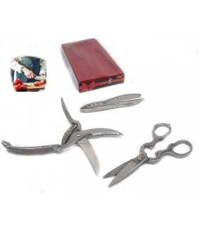 Package with a chicken shears, a kitchen scissors and a nutcracker Paolucci
