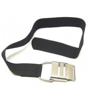 Fascia serraggio bombole da sub con fibbia inox Mac