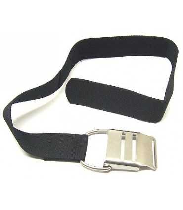 Fascia serraggio bombole da sub con fibbia inox Mac