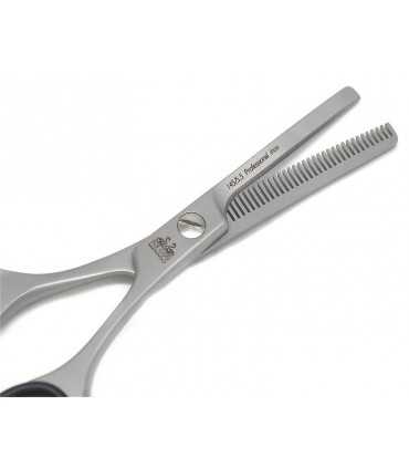 Due Cigni barber scissors with 35 teeth to thin the hair