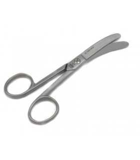 Due Cigni scissors for nurses in sandblasted stainless steel