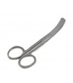 Due Cigni scissors for nurses in sandblasted stainless steel