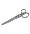 Due Cigni tailor's scissors in sandblasted stainless steel