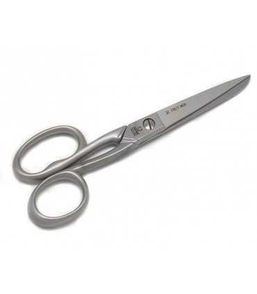Due Cigni tailor's scissors in sandblasted stainless steel